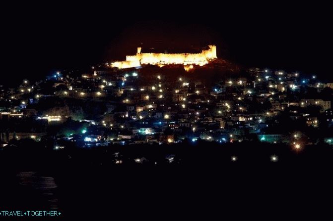 Janovský hrad v Mitilini na Lesbos