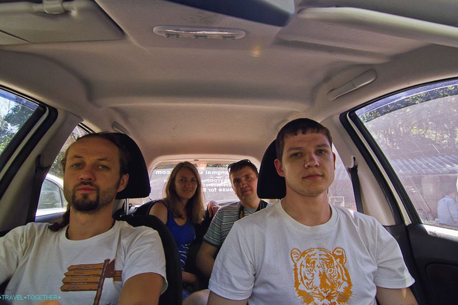 Prenajali sme si auto a šli sme do národného parku Doi Inthanon