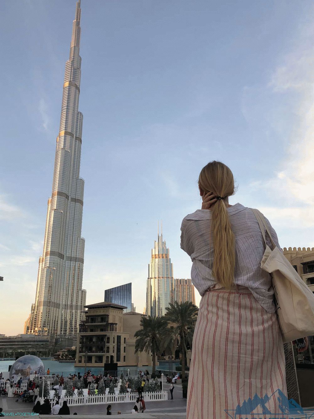 Pohľad na Burj Khalifa