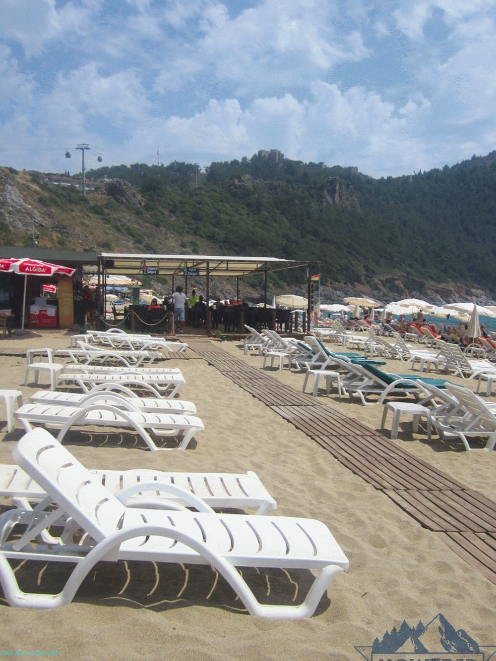Pláž Kleopatra - Alanya (Turecko)