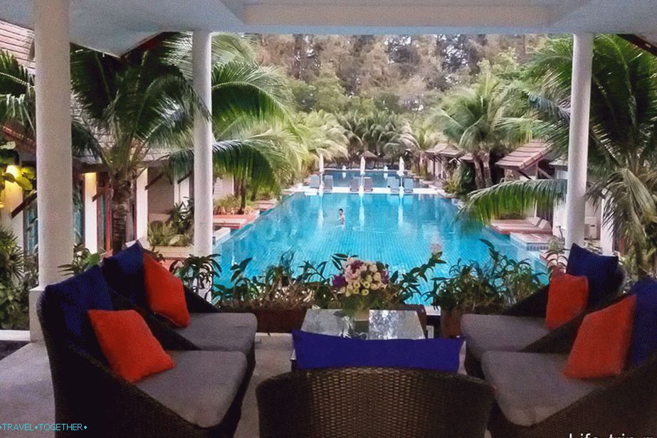 Hotel s bazénom v Phukete