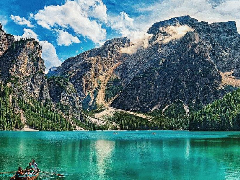 Braies v lete