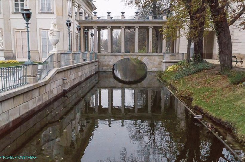 Kanál pri paláci pri vode
