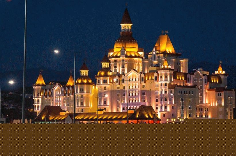 Hotel Bogatyr v Soči parku