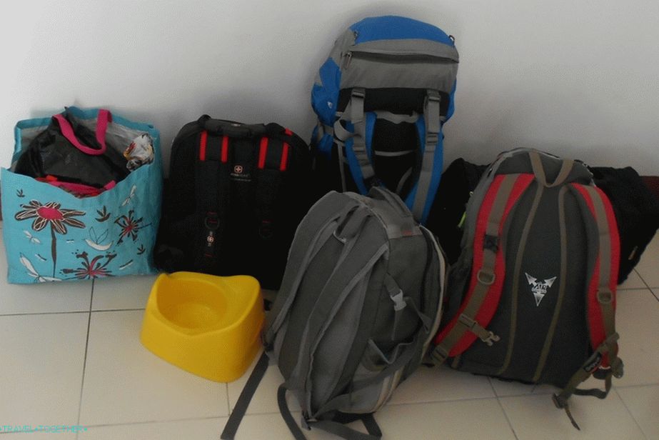 Naše položky pri lietaní z Phuketu do mesta Chiang Mai, Thajsko