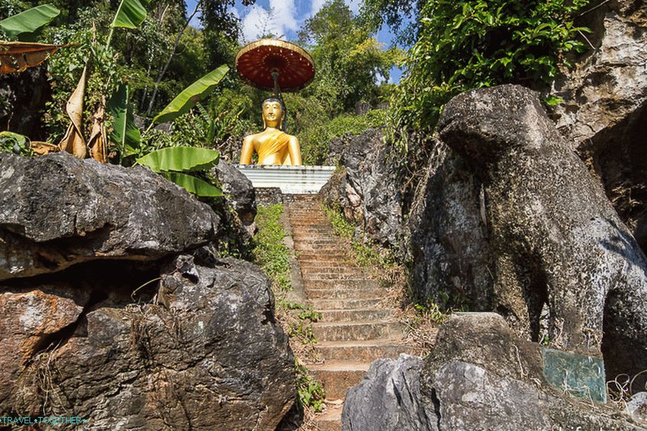 Buddha stratený v kameňoch
