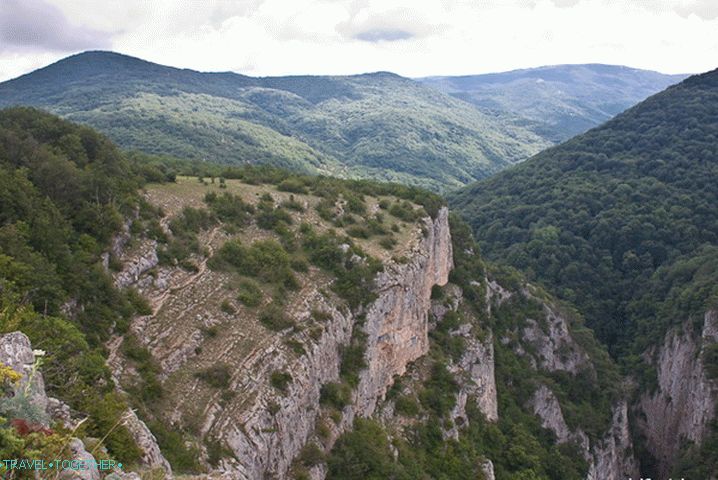 Veľký kaňon na Kryme.