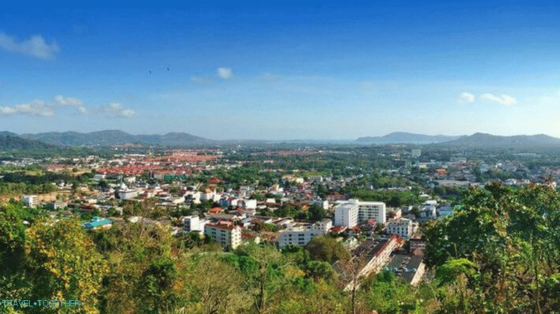 Rang Hill je vyhliadková plošina v meste Phuket