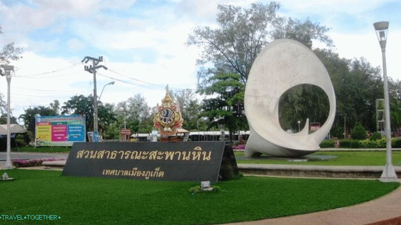 Park Saphan Hin v meste Phuket