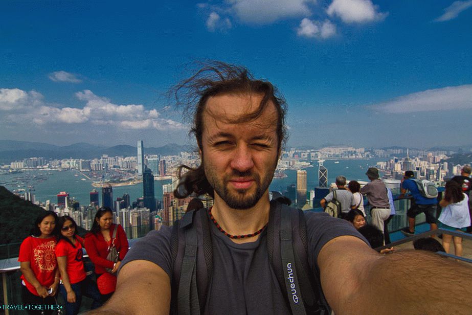 Hong Kong, slnko, vietor a ja