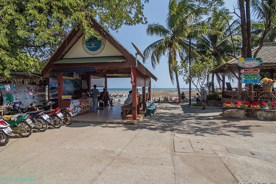 Pláž Ao Nam Mao Beach - nie na plávanie, ale na rozjímanie