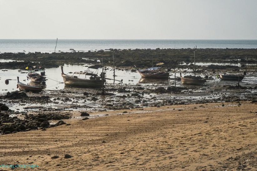 Ľavá časť Bali Beach na Lante