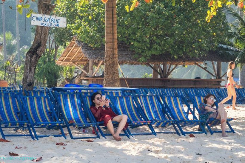 Lo Mo De Beach je najkrajšia pláž na Phi Phi Don