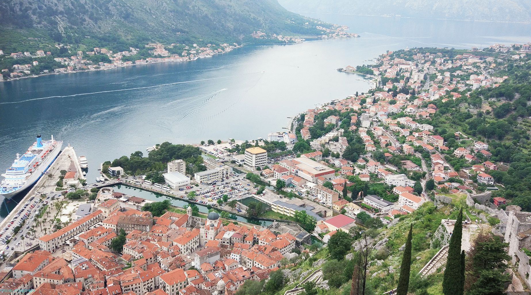 Kotor, Čierna Hora v júli