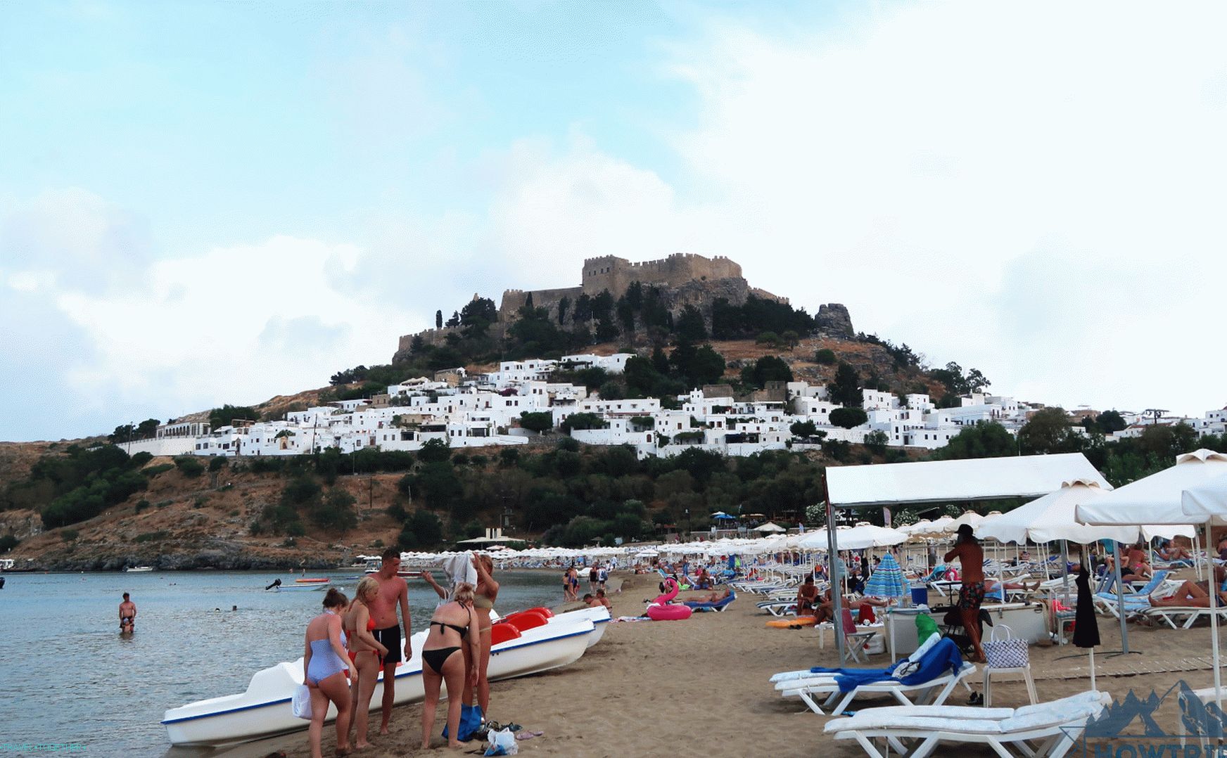 Ostrov Rodos Grécko