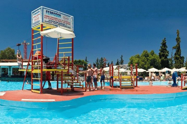 Čo robiť na Kréte v októbri, Chania, vodný park Limnoupolis