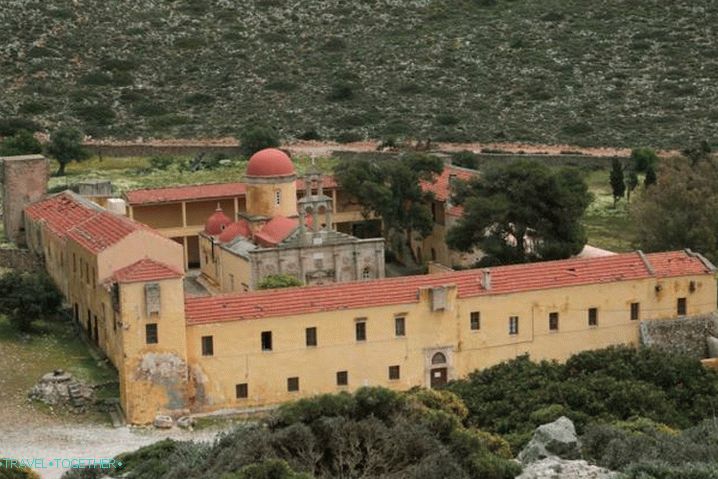 Čo vidieť na Kréte v októbri, Akrotiri Peninsula, Gouverneto Monastery