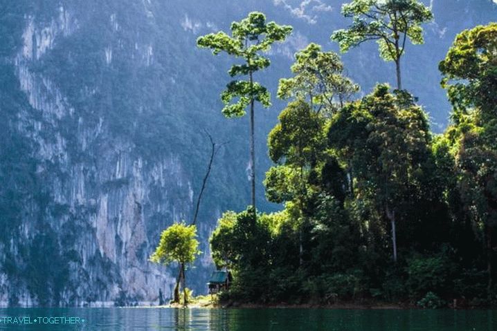 Čo vidieť v marci Phuket, Jazero Cheo Lan