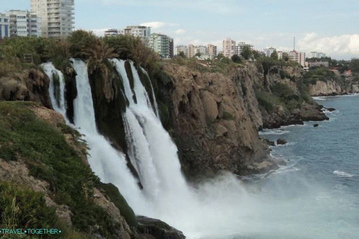 Antalya, Lower Duden Falls