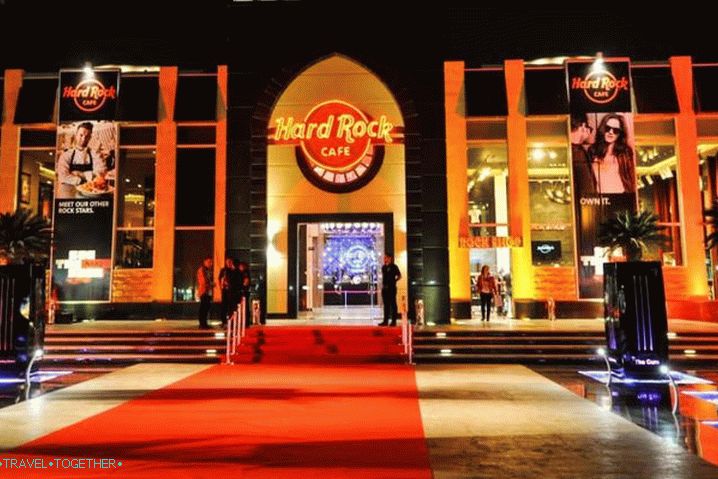 Počasie v Šarm aš-Šajchu vo februári, Hard Rock Cafe v Šarm aš-Šajchu