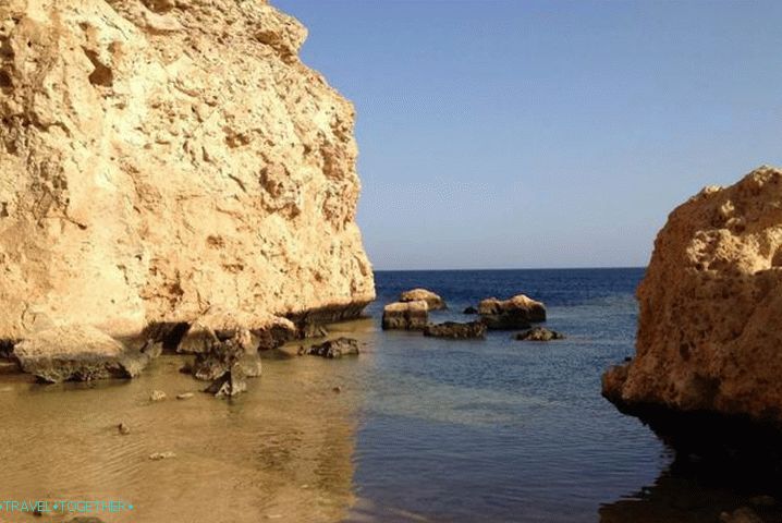 Sharm el-Sheikh, národný park Ras Mohammed v Sharm el-Sheikh