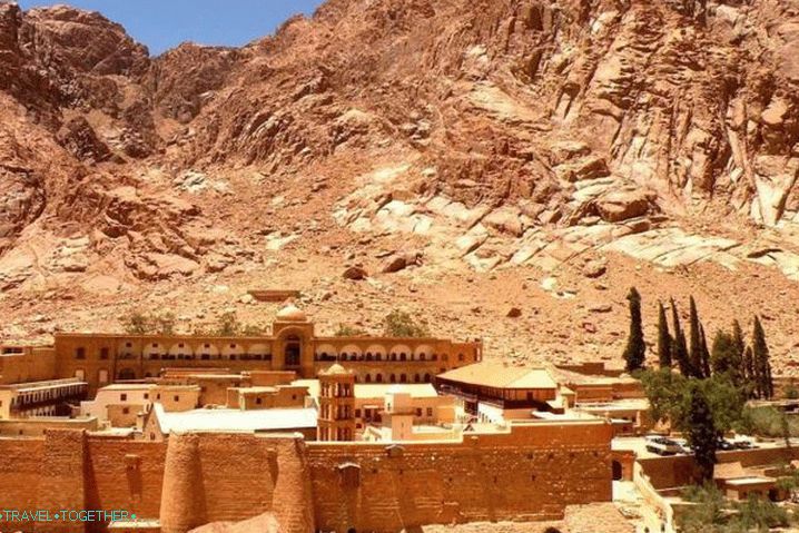 Sharm el-Sheikh, kláštor sv. Kataríny v Sharm el-Sheikh