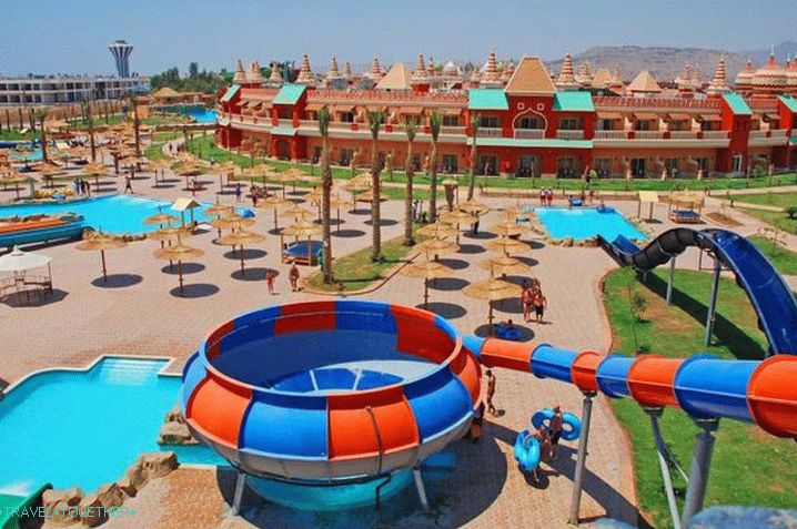 Prázdniny s deťmi, aquapark Aqua Blu Sharm v Šarm aš-Šajchu