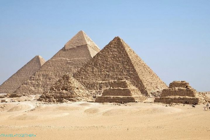 Sharm el-Sheikh, pyramídy v Gizz