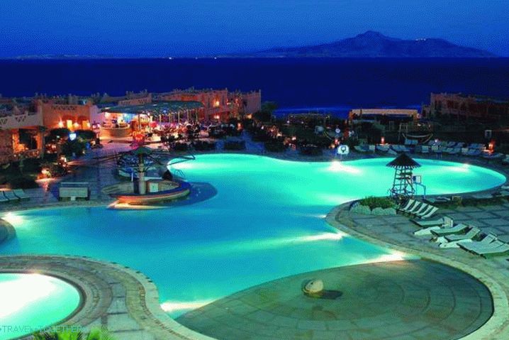 Sharm el-Sheikh, Dream Beach Resort hotel v Sharm el-Sheikh