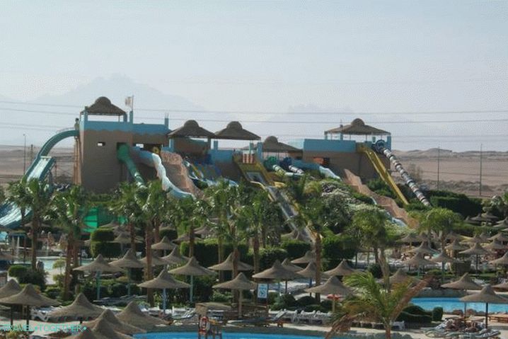 Vodný svet Egyptská oblasť Hurghada Makadi