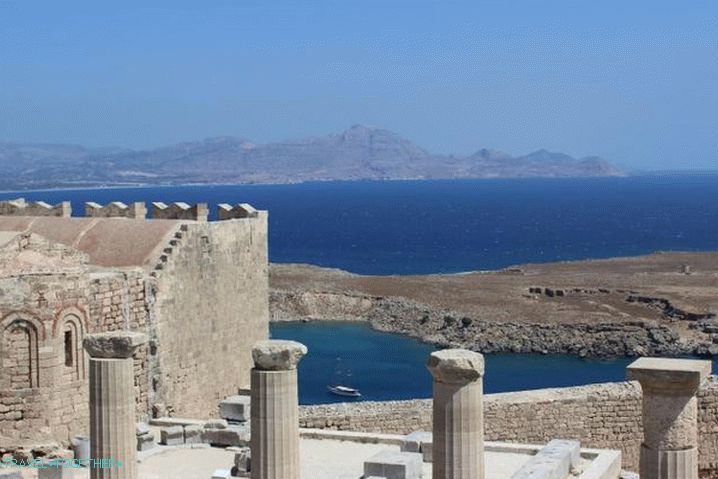 Grécko Rhodos Acropolis