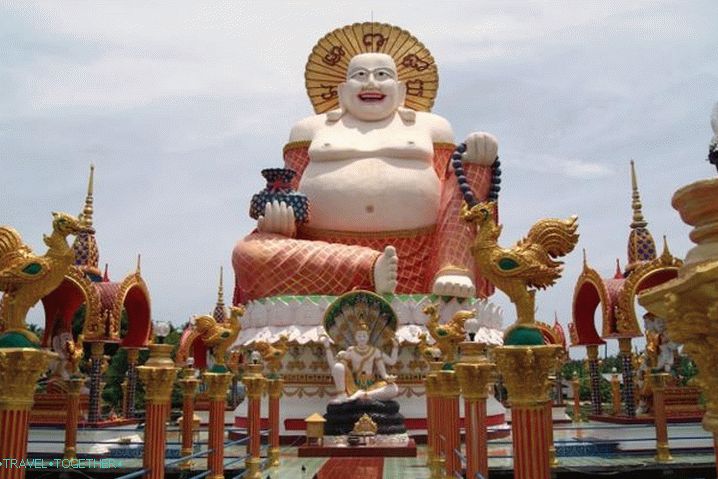 Počasie v Samui v júli - Wat plai laem 