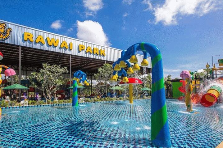 Phuket, deti, Rawai park 