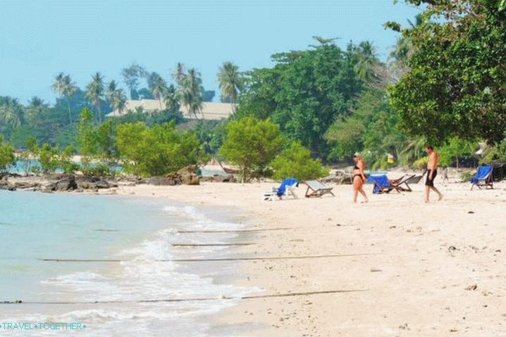 Krabi, pláž Klong Muang