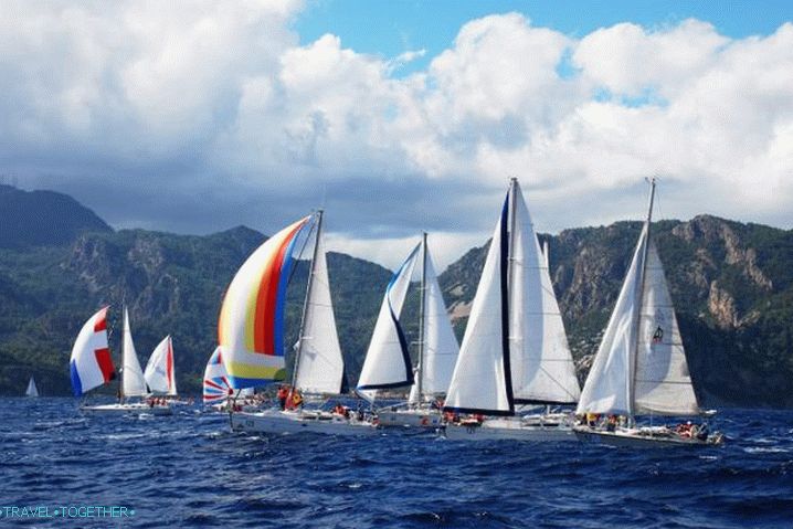 Marmaris, Plachtenie Regatta