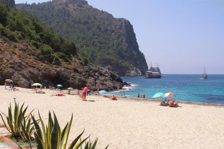 Počasie v Alanyi v decembri - Kleopatra Beach