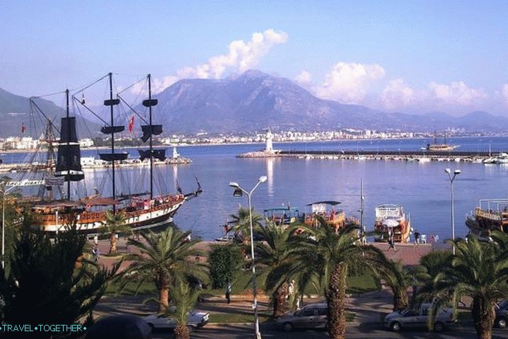Alanya, nábrežie