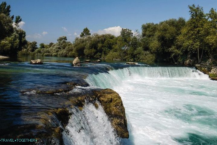 Počasie v Side v júni - Manavgat Falls