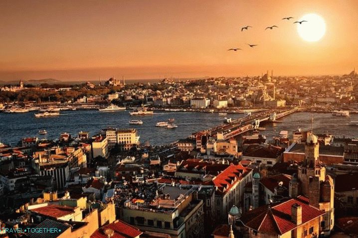 Počasie v Istanbule v máji, Golden Horn