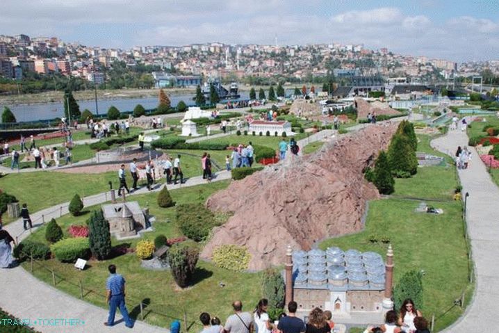 odpočinok s dieťaťom, Istanbul, park miniaturk