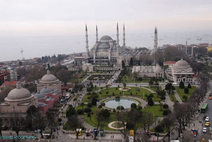Počasie v Istanbule v septembri - Sultanahmet