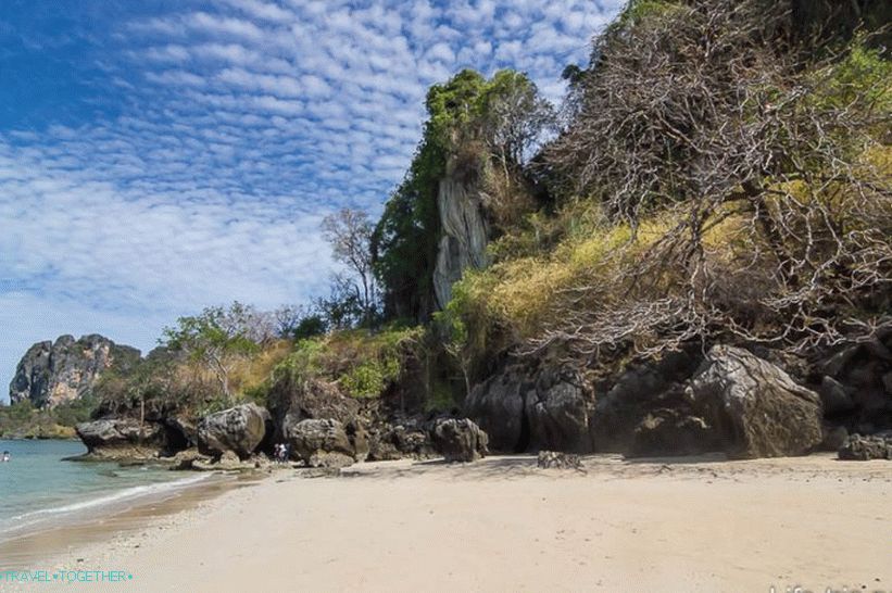 West Railay je veľmi krásny