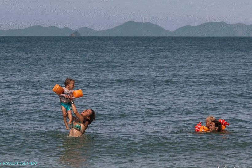 Plávať na West Railay