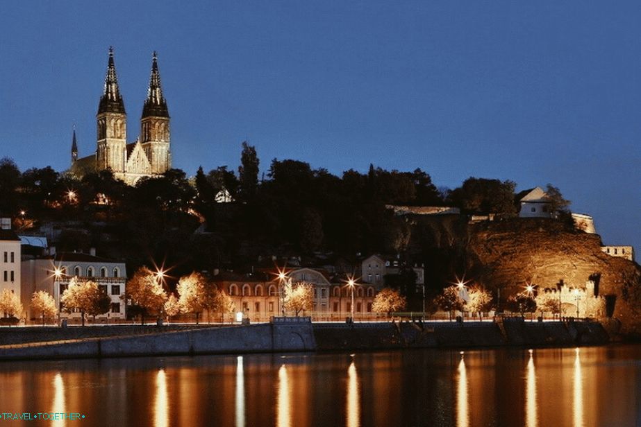 Výhľad na Vyšehrad