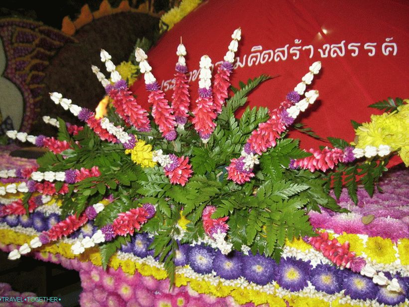 Kvetinový festival v Chiang Mai