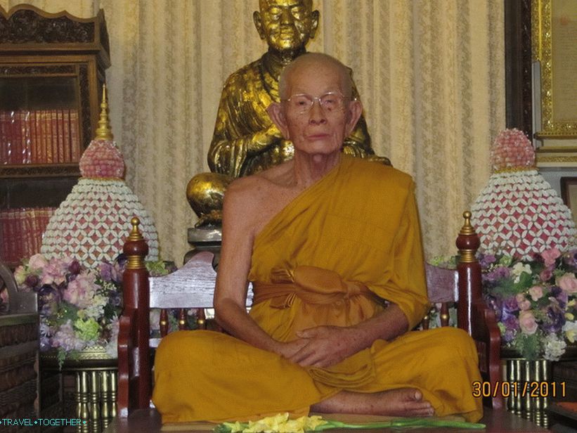 Vosková socha v Chiang Mai