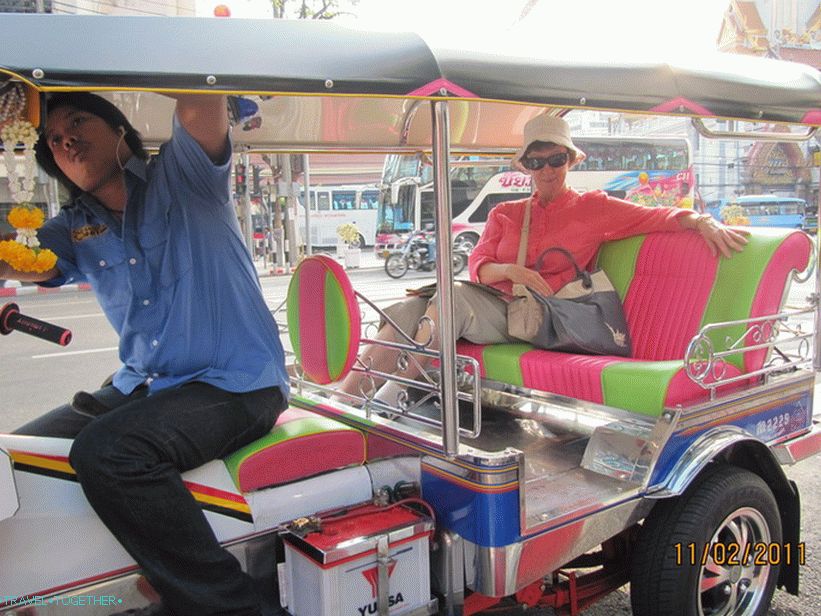 Najbežnejší tuk-tuk