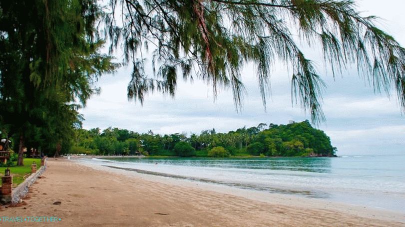 Pláž Koh Kwang na ostrove Koh Lanta