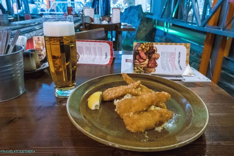 Reštaurácia s vlakmi v Prahe - pivo a atrakcie