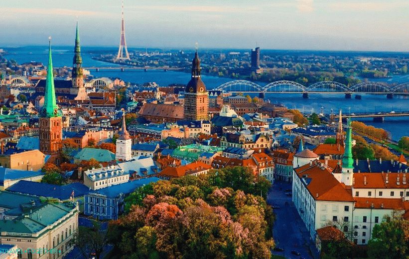Panoráma z Rigy